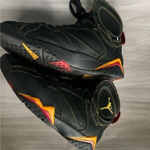 Size 8 1/2 men’s Jordan seven retro citrus